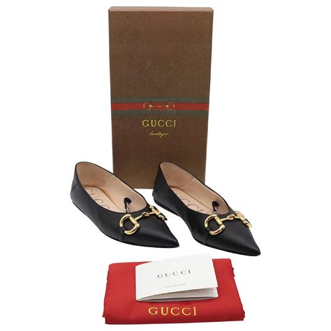 gucci deva ballet flats